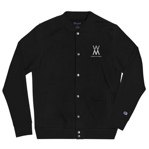 Warrior Movement | Embroidered Champion Bomber Jacket | Warrior Movement Collection