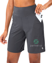 Load image into Gallery viewer, Partner.Co | FUN FITNESS BLING Women&#39;s Tummy Control Bermuda Short
