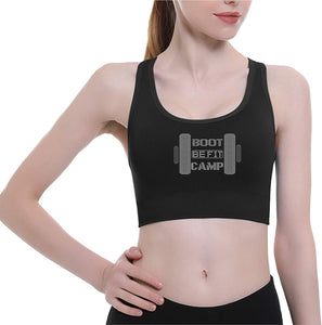 BE FIT BOOTCAMP | Fun Fitness BLING High Impact Criss Cross Sports Bra
