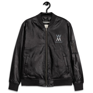 Warrior Movement | Leather Bomber Jacket | Warrior Movement Collection