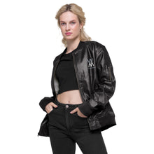 Load image into Gallery viewer, Warrior Movement | Leather Bomber Jacket | Warrior Movement Collection
