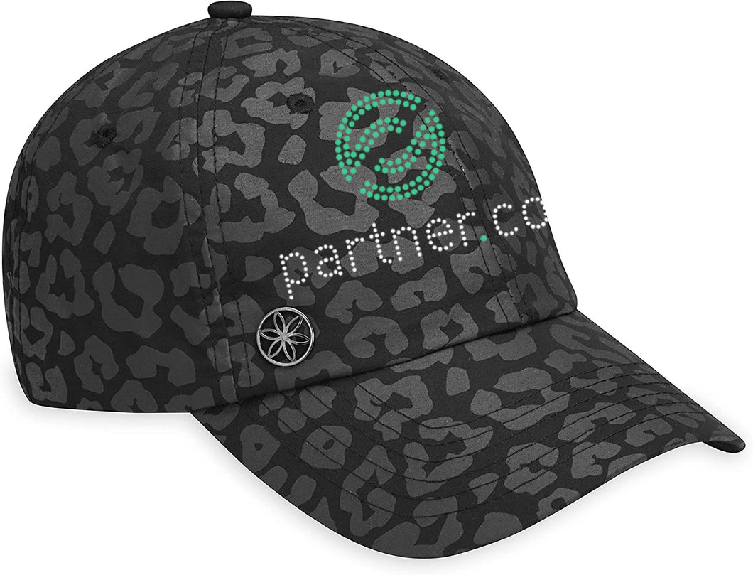 Partner.Co | FUN FITNESS Collection Yoga Hat BLACK LEOPARD Collection