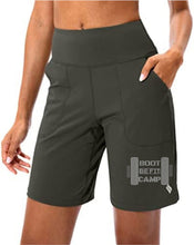 Load image into Gallery viewer, BE FIT BOOTCAMP | FUN FITNESS BLING Women&#39;s Tummy Control Bermuda Short
