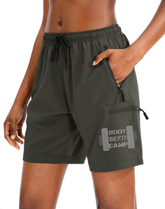 BE FIT BOOTCAMP | BLING BUSINESS CASUAL Collection Women's UPF 50+ Cargo Short